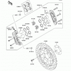 NINJA ZX-12R (ZX1200-B3) Front brake(b3 / b4)