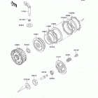 Eliminator 125 (BN125-A7) CANADA ONLY Сцепление