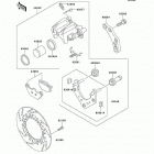 Concours (ZG1000-A19) Rear brake(zg1000-a19)