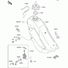 KDX220R (KDX220-A11) ТОПЛИВНЫЙ БАК