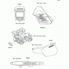 KLR250 (KL250-D21) Decals(d21)