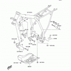 KLX125 (KLX125-A2) Рама