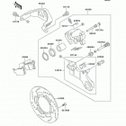 KLX300R (KLX300-A9) Rear brake(klx300-a9)