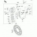KLX300R (KLX300-A9) Front brake(klx300-a9)