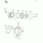 KX125 (KX125-M2) Воздухозаборник