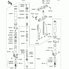 KX125 (KX125-M2) Передняя вилка