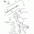 KX250F (KX250-N1) Тросы управления