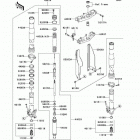 KX250F (KX250-N1) Передняя вилка