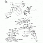 Ninja ZX-10R (ZX1000-C1) Крылья