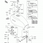 GTO 125(KH125-M8) ТОПЛИВНЫЙ БАК