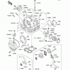 Eliminator 125 (BN125-A6) CANADA ONLY ГОЛОВКА ЦИЛИНДРА