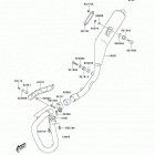 KLX400  (KLX400-A1) CANADA ONLY Глушитель