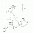 KLX400 (KLX400-B1)CANADA ONLY Маслянные шланги
