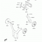 KLX400 (KLX400-B1)CANADA ONLY Отражатели
