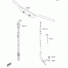 KLX400 (KLX400-B1)CANADA ONLY Руль