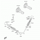 KLX400 (KLX400-B1)CANADA ONLY Распред вал  / клапана