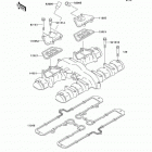 ZR-7S (ZR750-H3) Крышка головки цилиндров