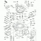 KDX200 (KDX200-H9) Цилиндр и головка цилиндров