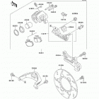 KDX220R (KDX220-A10) Rear brake(a10)