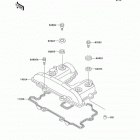 KLR250 (KL250-D20) Крышка головки цилиндров