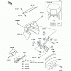 KLR650 (KL650-A17) Обтекатели