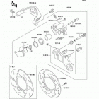 KLX300R (KLX300-A8) Rear brake(klx300-a7 / a8)