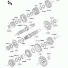 KLX300R (KLX300-A8) Transmission(klx300-a8 / a9)