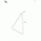 KX125 (KX125-M1) Подножка