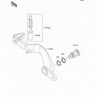 KX85 (KX85-A3) Педаль тормоза