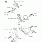 Ninja ZX-6R (ZX636-B1) Подножки