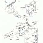 Ninja ZX-9R (ZX900-F2) Глушитель