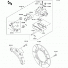 Police 1000 (KZ1000-P22) Rear brake(p21 / p22)