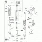 Police 1000 (KZ1000-P22) Front fork(p21 / p22 / p24)