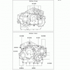 Vulcan 1500 Drifter (VN1500-R3) Болты крепления картера