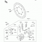 Vulcan 1500 Drifter (VN1500-R3) Front brake(r1-r3)