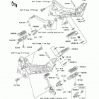 Z1000 (ZR1000-A1) Подножки