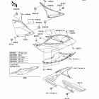 Z1000 (ZR1000-A1) Боковые обтекатели