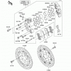Z1000 (ZR1000-A1) Передний тормоз