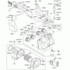 ZRX1200R (ZR1200-A3) Воздухозаборник