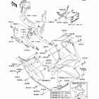 ZZR1200 (ZX1200-C2) Обтекатель нижний