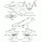ZZR1200 (ZX1200-C2) Decals(blue)(cn)(c2)