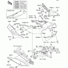 ZZR1200 (ZX1200-C2) Боковые обтекатели