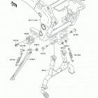 ZZR1200 (ZX1200-C2) Подножка