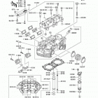 W650 (EJ650-A4)CANADA ONLY ГОЛОВКА ЦИЛИНДРА