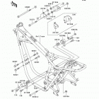 W650 (EJ650-A4)CANADA ONLY Крепление двигателя