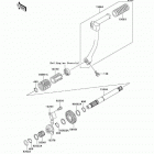 KLX110 (KLX110-A1) Kickstarter mechanism(a1)