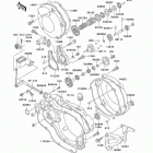 KX125 (KX125-L4) Крышки двигателя