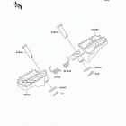 KX125 (KX125-L4) Подножки