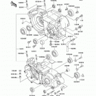 KX250 (KX250-L4) Картер