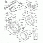 KX250 (KX250-L4) Крышки двигателя
